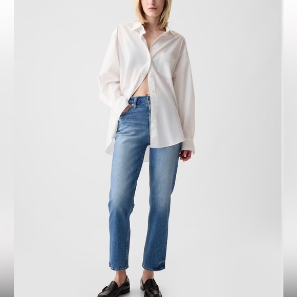 GAP Cheeky Strait High Rise 25 - Picture 4 of 5